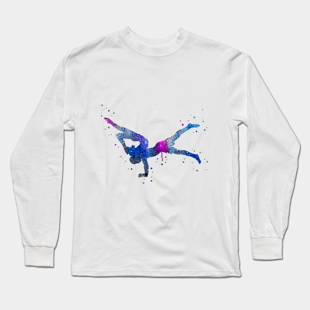 Acro yoga Long Sleeve T-Shirt by RosaliArt